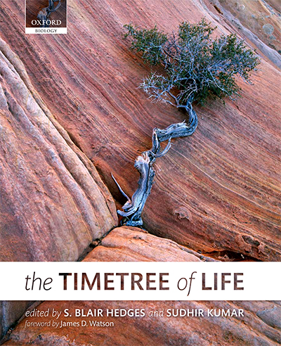 The Timetree of Life book cover